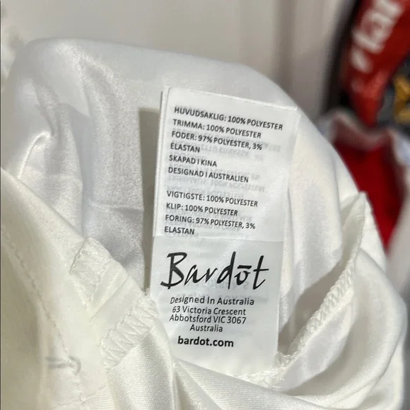 Bardot Ivory Lace Midi Dress - Picture 4 of 6